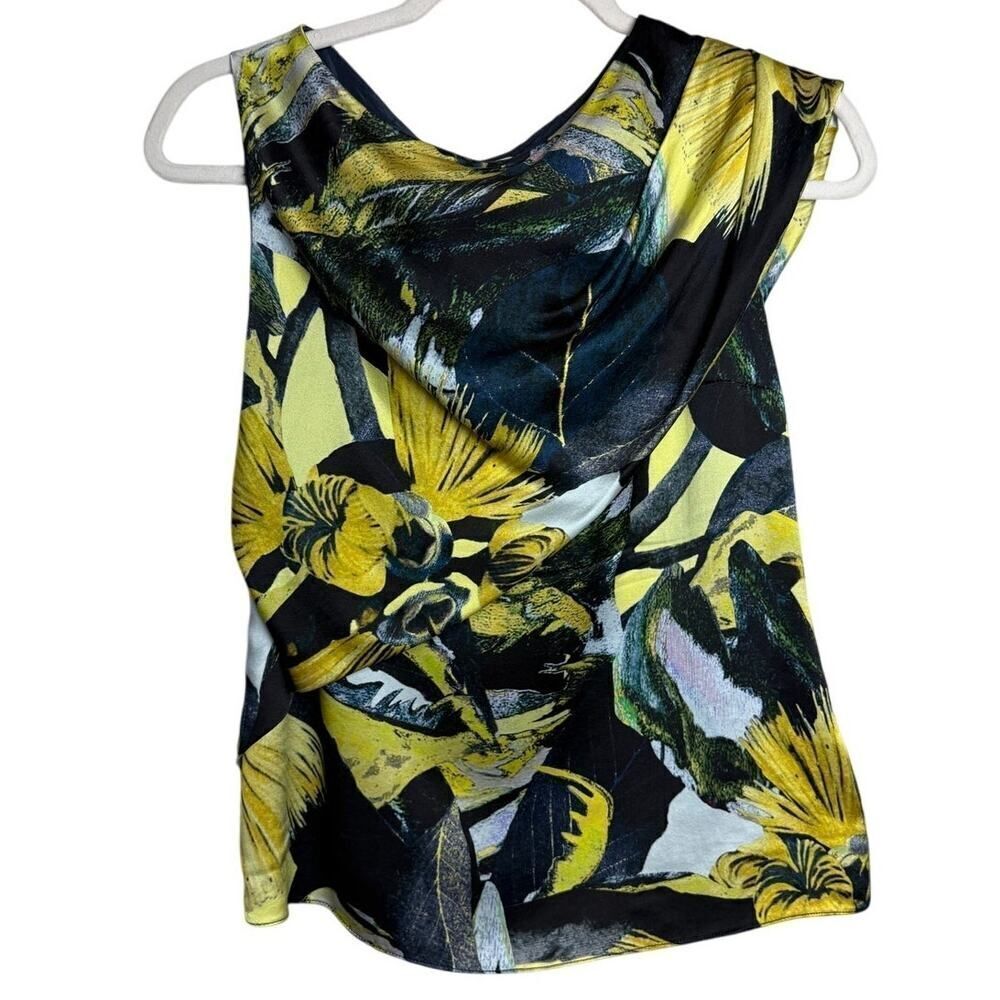 ERDEM Bonnie Silk Sleeveless Top Sz. 6
